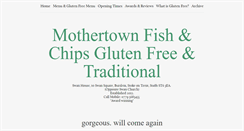 Desktop Screenshot of mothertownfishandchips.co.uk